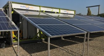 Solarontainer, skalierbare Bauweise