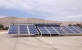 Solarcontainer für die Stromversorgung eines chilenischen Supermarktes.
