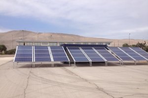 Projekt: Solarcontainer für die Stromversorgung eines chilenischen Supermarktes und Bergbau