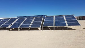 Photovoltaik Container - Bergbau Chile